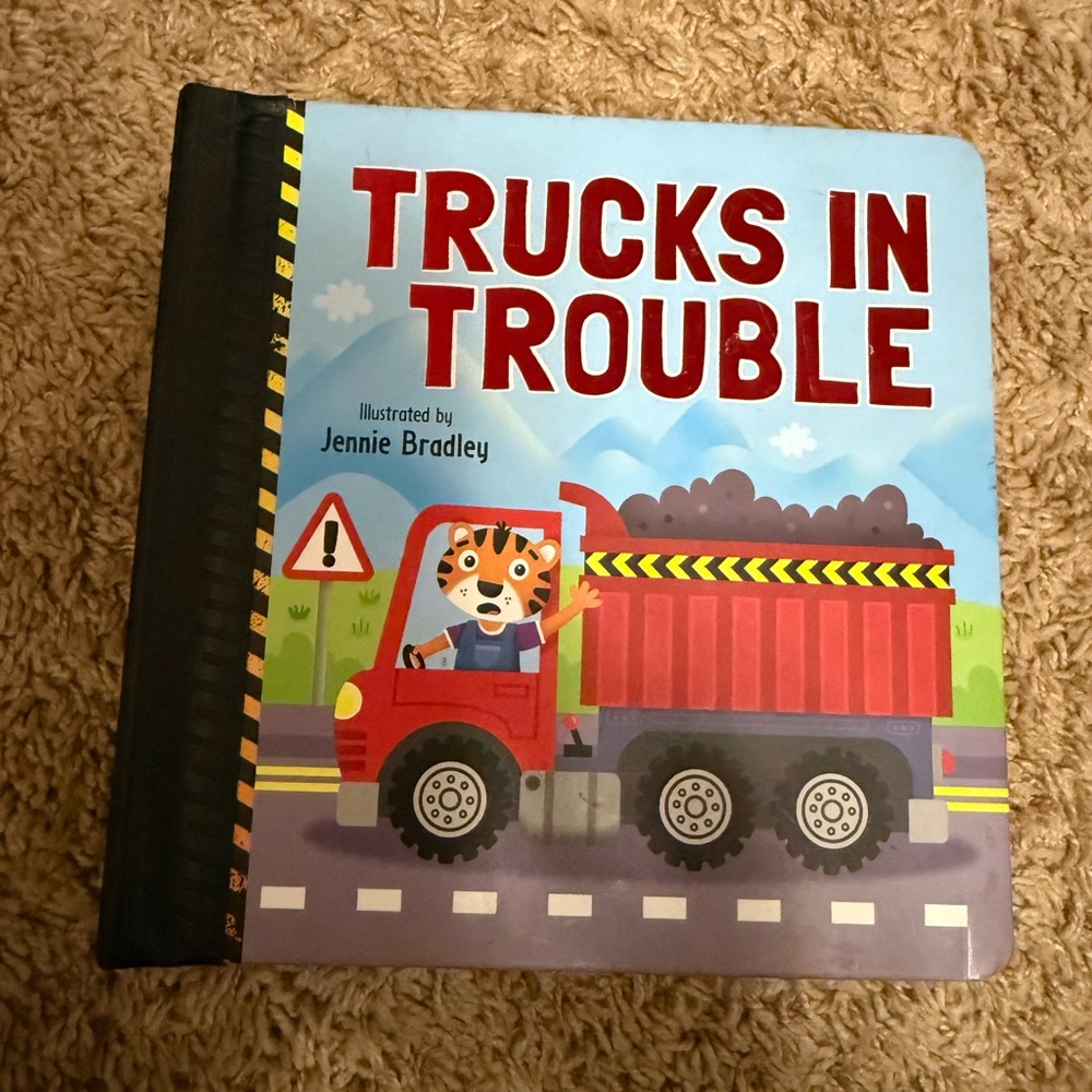 Trucks in Trouble Children's Book